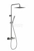 ARMATURA KRAKÓW KFA LOGON PREMIUM GUN METAL GREY deszczownia z baterią termostatyczną 5746-920-61